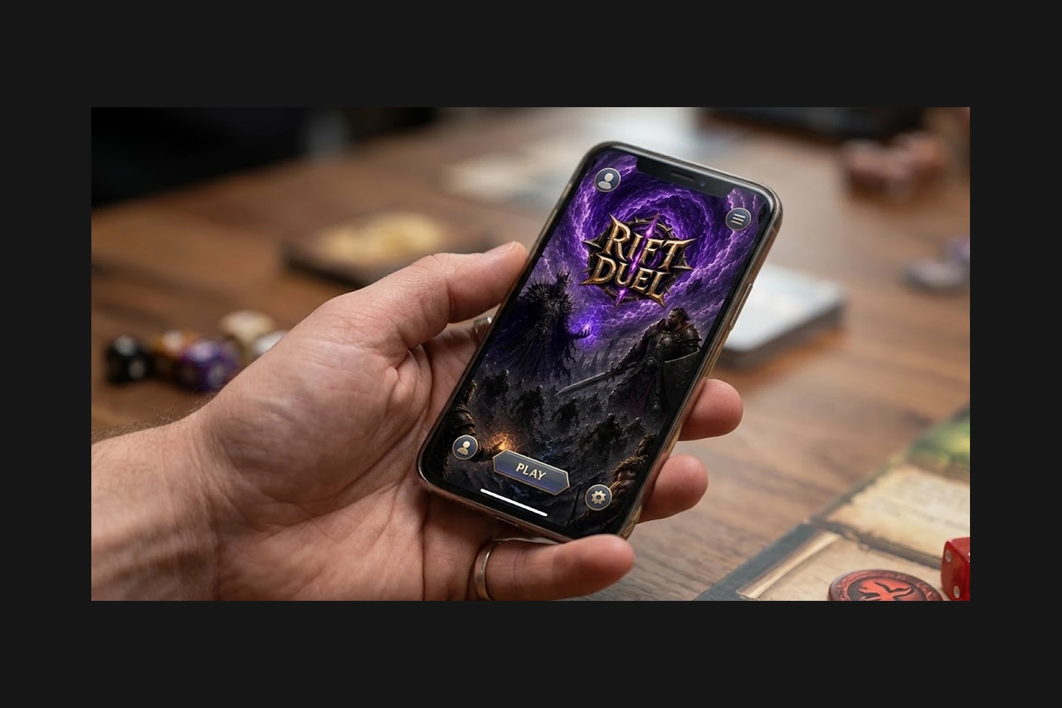 Rift Duel Companion App Interface